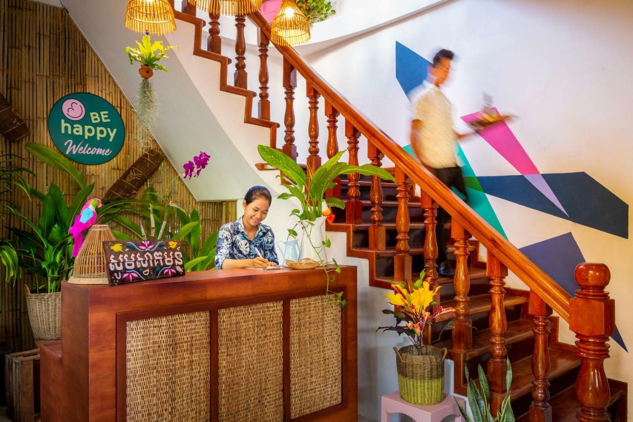 Be Happy Guesthouse Ciudad de Siem Riep Exterior foto